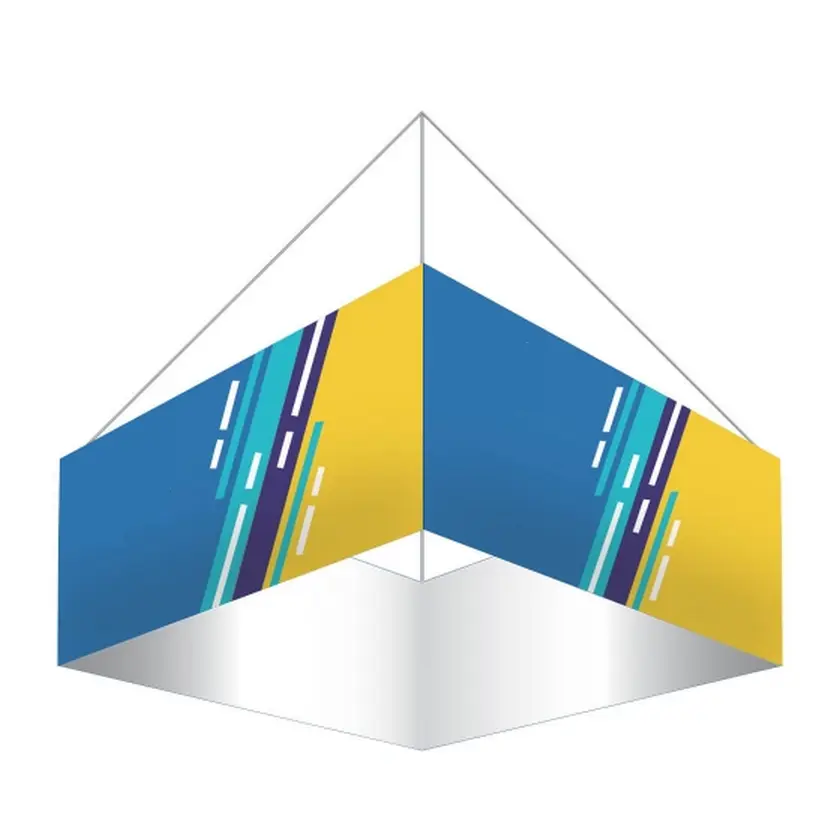 แบนเนอร์แขวนเพดานทรงสี่เหลี่ยม